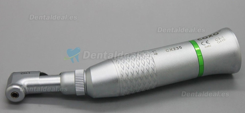 YUSENDENT® COXO CX235C3-1 Contra-ángulo 4:1 Reductor Pieza de Mano Dental