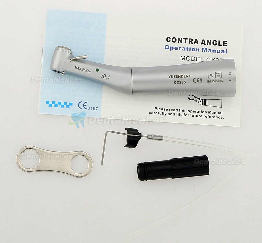 YUSENDENT COXO CX235 C6-19 Contra-ángulo 20:1 implantes Botón Pieza de Mano Dental