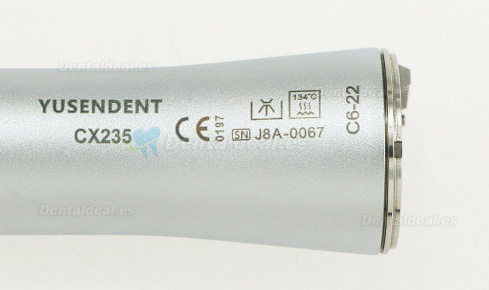 YUSENDENT CX235C6-22 Dental LED 20:1 Cirugía de Implante Contra Angulo Pieza de Mano