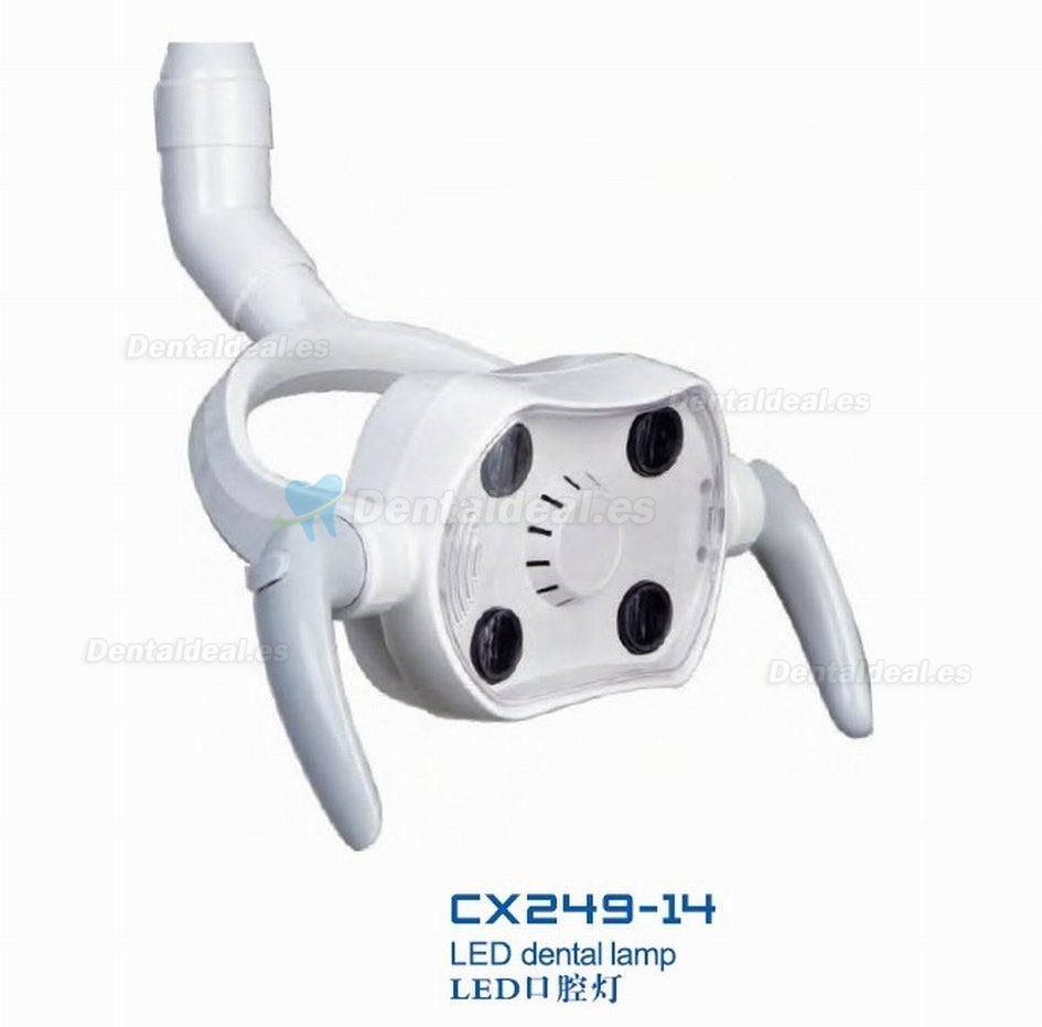 Dental LED Oral lámpara luces de funcionamiento CX249-14 para silla Dental unidad