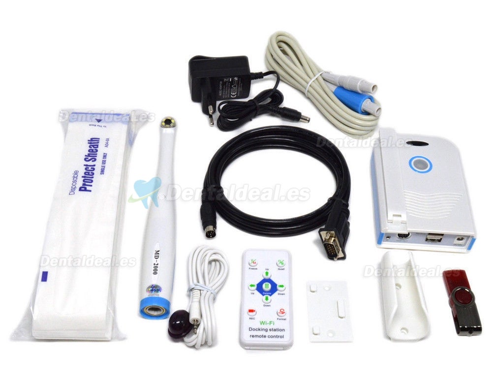 Cámara dental intraoral con cable MD2000A 2.0 Mega Pixels 1/4 Sony CCD Sensor