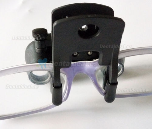Lupa binocular quirúrgica de vidrio óptico dental con clip de 2.5X / 3.5X-420 mm Lupa binocular quirúrgica de vidrio óptico dental con clip de 2.5X / 3.5X-420 mm