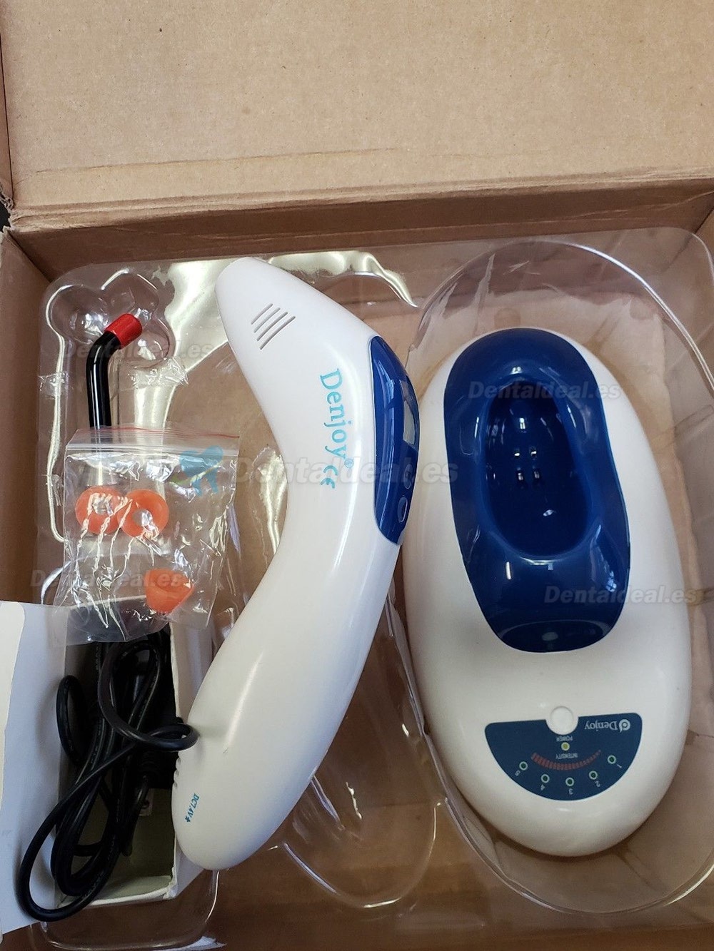 Denjoy® Dental Lámparas de Polimerización Wireless DY400-4 7W lámpara LED