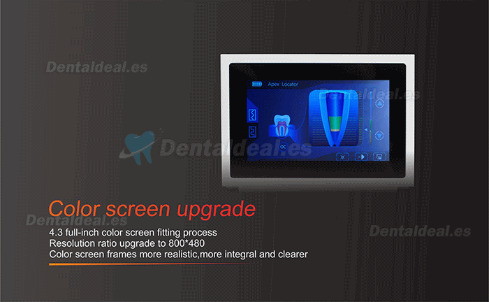 Denjoy® iFinder Localizadore de ápice dental endodoncia pantalla táctil LCD de 4,3 pulgadas