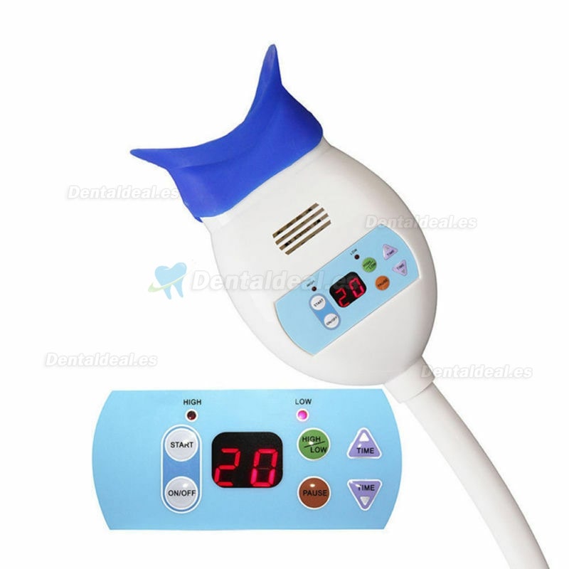 Moldeo de mano Blanqueamiento Dental lámpara LED Sistema de Aceleración de blanqueamiento