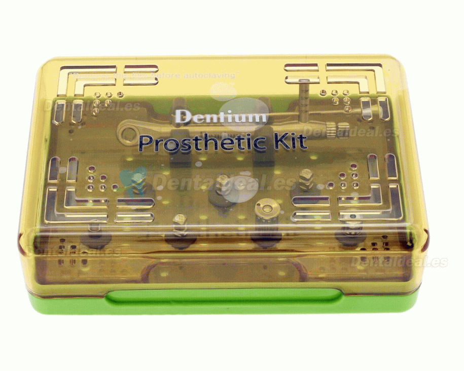 Dentium XIP Kit de instrumento de implante de Kit de controlador de mano de restauración de prótesis dental con llave dinamométrica