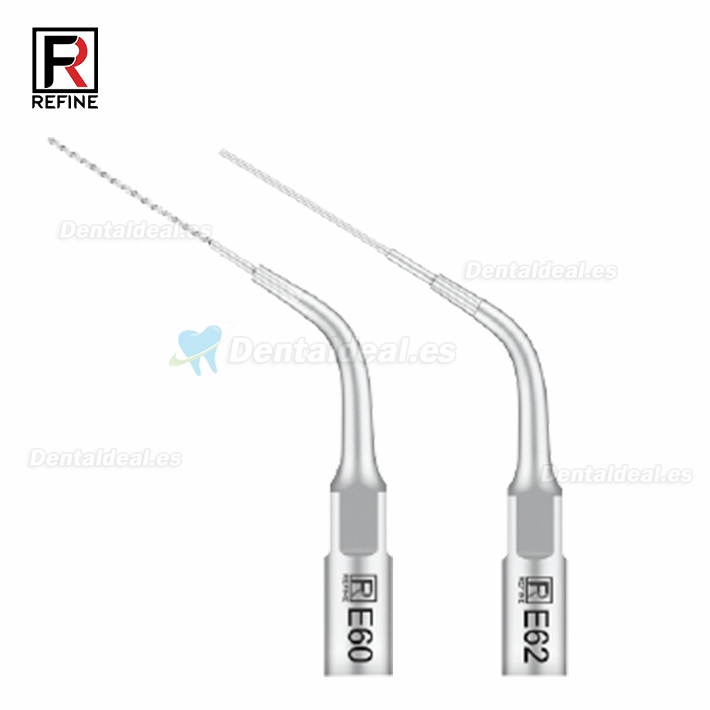 5Pcs Punta ultrasonidos para implantes E60 E62  compatible con REFINE EMS MECTRON WOODPECKER