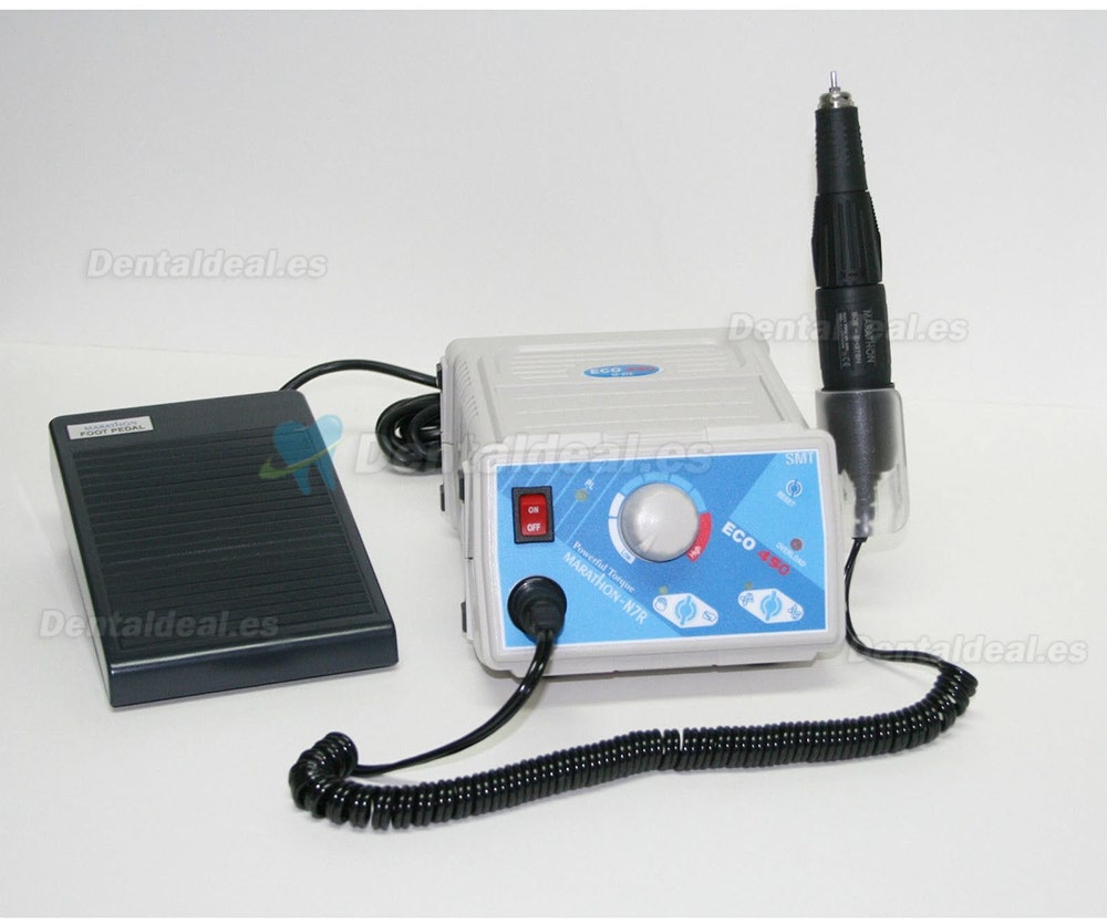 MARATHON ECO N7R 450 Micromotor Pulidora Laboratorio +45K RPM Pieza de mano