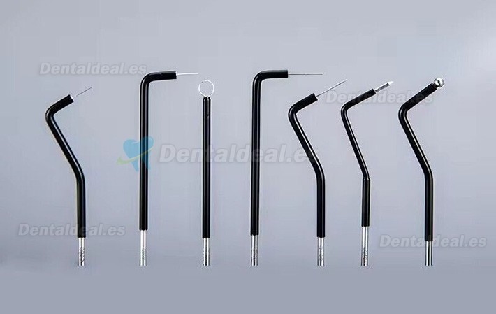Juego de 7 puntas de repuesto para electrocirugía compatibles con unidad de electrocirugía odontológico