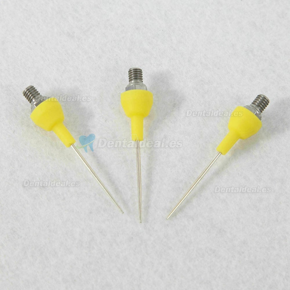 3Pcs Puntas Dentales Endodoncia Obturación Endo Agujas Consejos para Gutta Percha Gun