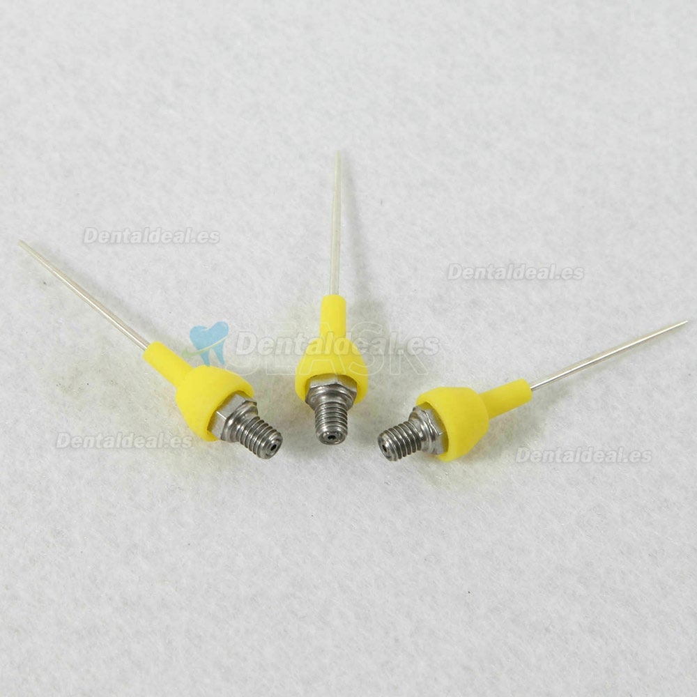 3Pcs Puntas Dentales Endodoncia Obturación Endo Agujas Consejos para Gutta Percha Gun