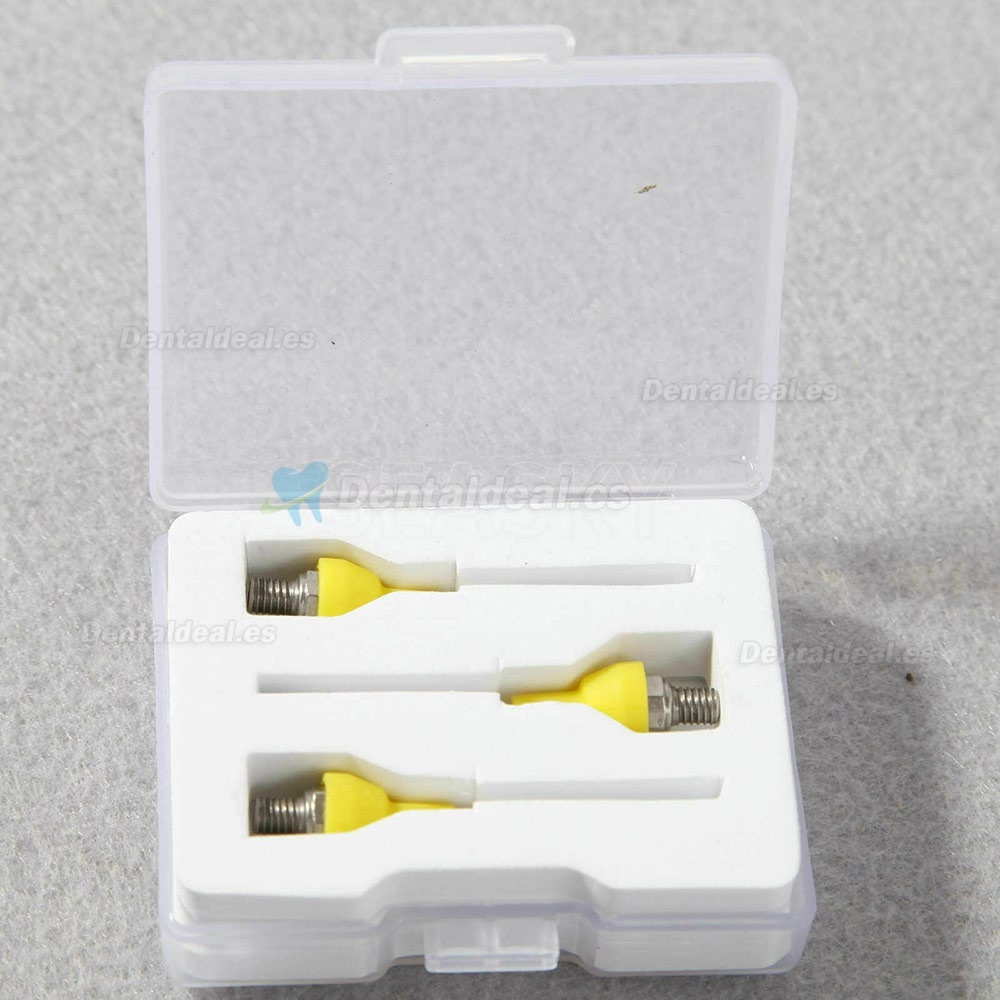 3Pcs Puntas Dentales Endodoncia Obturación Endo Agujas Consejos para Gutta Percha Gun