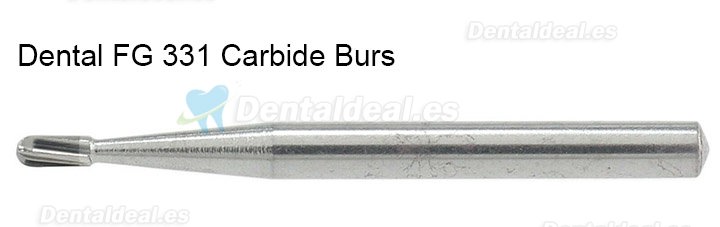 Strumenti Odontoiatria 5 Punte Dentali In Carburo Di Tungsteno FG330 - Per Trapano Ad Alta Velocità, Fessura Affusolata Frese Dentali Carburo - Foto 2