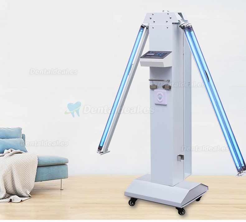 FY® 120W-220W Mobile UV + Lámpara de desinfección con ozono Carro de esterilizador ultravioleta con sensor de infrarrojos FY® 120W-220W Mobile UV + Lámpara de desinfección con ozono Carro de esterilizador ultravioleta con sensor de infrarrojos