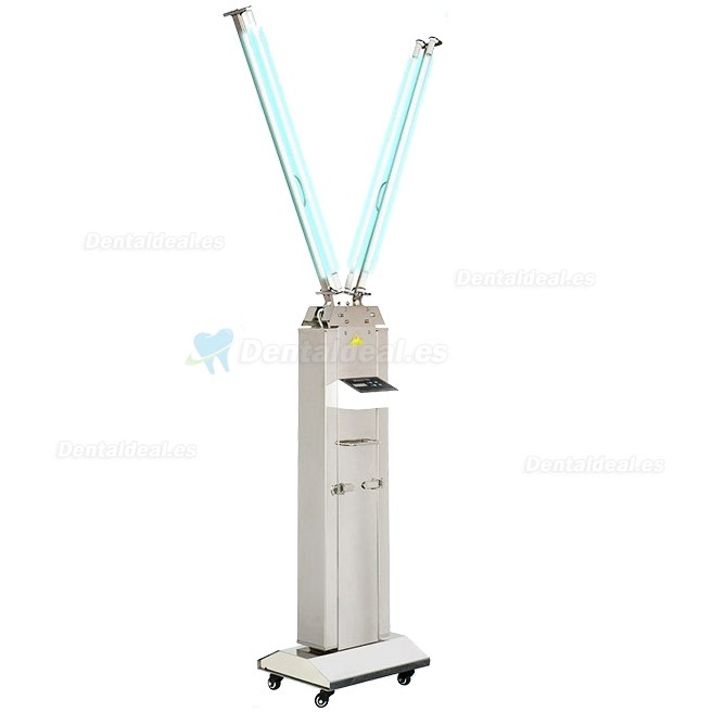 FY 120W-220W Portable UV+Ozone Disinfection Lamp Stainless Steel Trolley with With Infrared Sensor