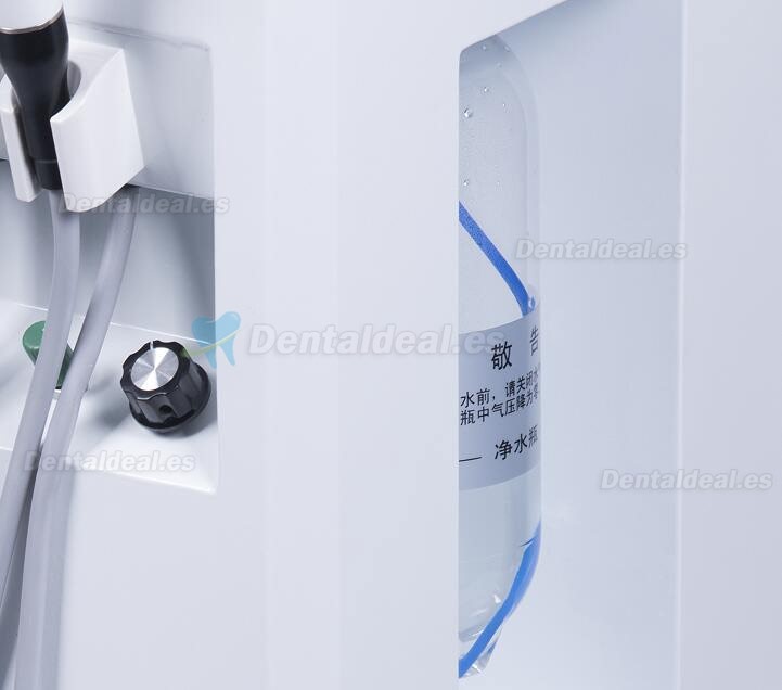 GREELOY GU-P209 Unidad de Parto dental Carro Móvil Compresor de Aire Autónomo + Escalador + Lámpara de Fotocurado LED