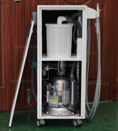 Greeloy Unidad de succión dental móvil Bomba de vacío 400L/min con fuerte succión GSM-400