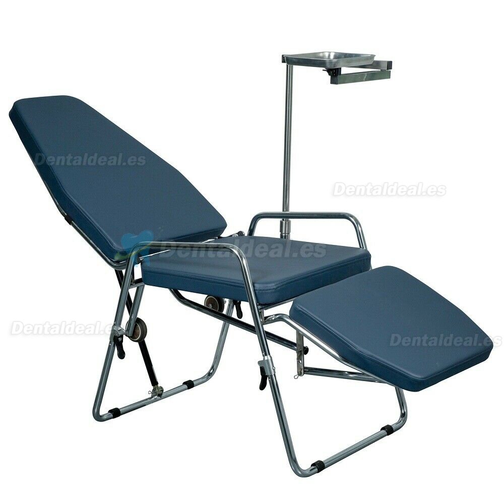 Greeloy GU-P101 Sillón Dental Portátil Plegable Ajustable + Kit de Taburetes Plegables para Dentista