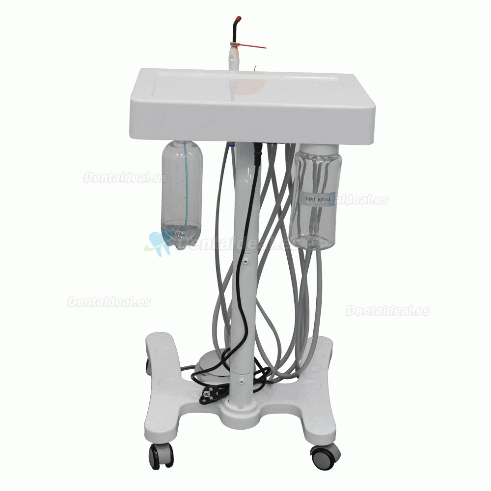 Greeloy® GU-P302 Unidad Móvil de Tratamiento Dental (Lámparas de Polimerización + Escalador Ultrasónico)