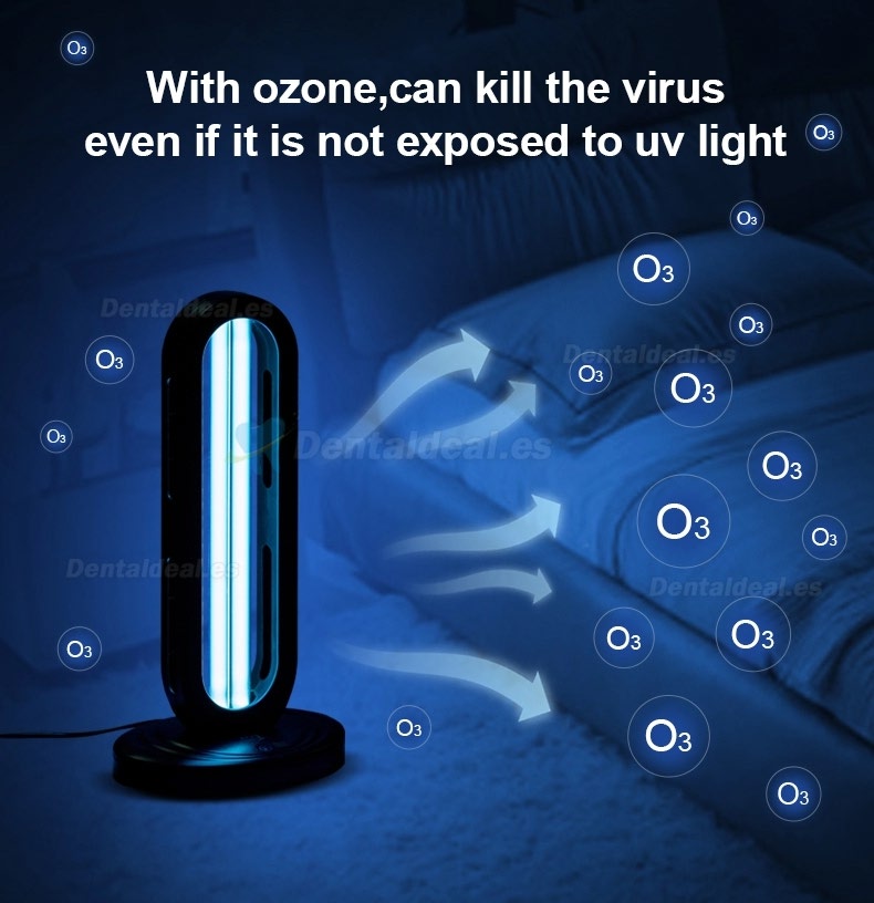 Purificador de aire para lámpara de esterilización Esterilizador UV Tubo de luz Lámpara de germicida de ozono