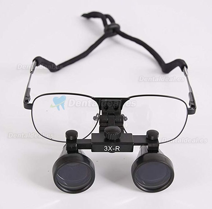 Gafas de lupa quirúrgica para marco de metal ENT/Vet 3.0X