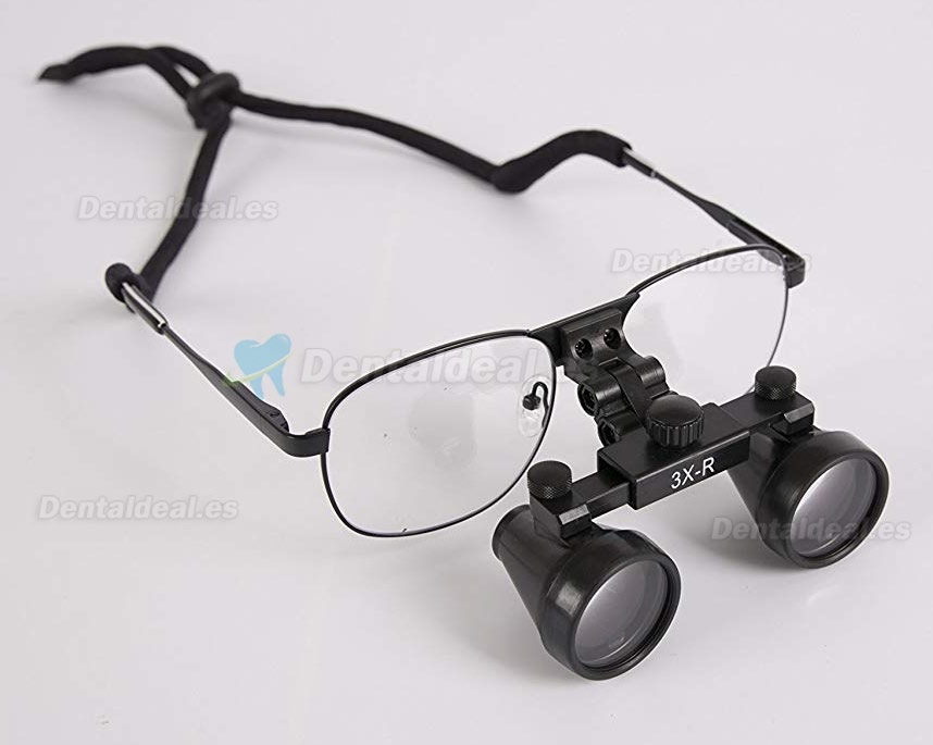 Gafas de lupa quirúrgica para marco de metal ENT/Vet 3.0X