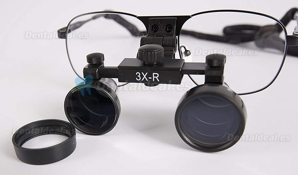 Gafas de lupa quirúrgica para marco de metal ENT/Vet 3.0X