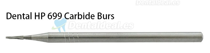 10Pcs HP 699 Bur Dental Carbide Taper Fissure Cross Cut Burs