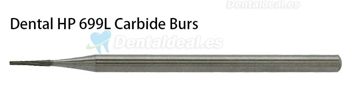 10Pcs HP 699L Bur Dental Carbide Taper Fissure Cross Cut Burs