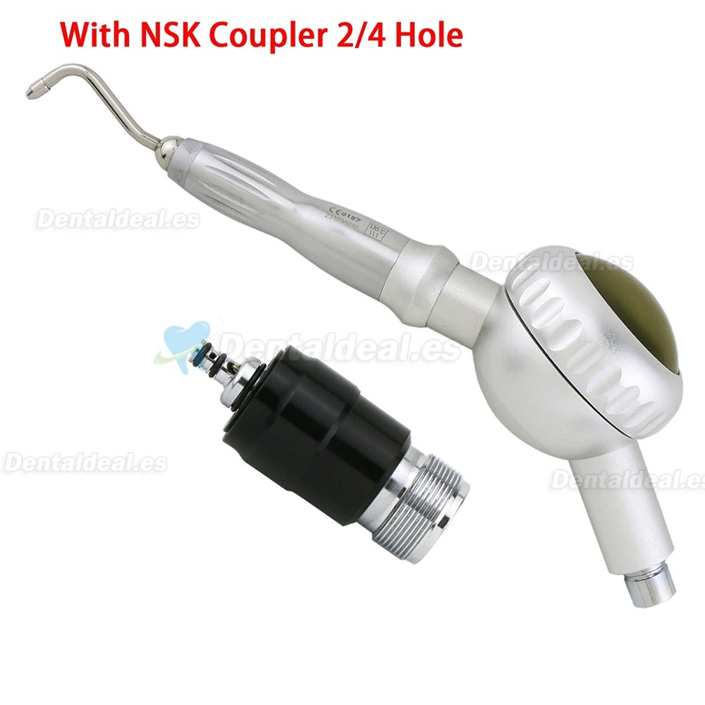 Aeropulidor Dental Pulido Higiene Pulidora con NSK Acoplamiento 2/4 Agujeros