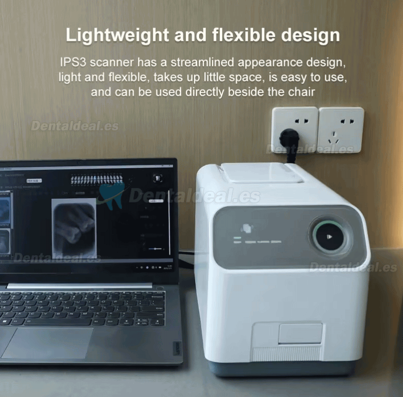 Handy IPS3 Esc&aacute;ner PSP Dental de Radiograf&iacute;a Digital M&aacute;quina de Escaneo de Imagen
