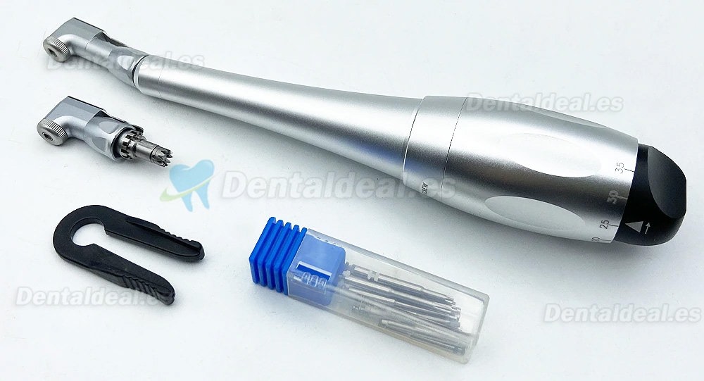 Llave dinamométrica para implantes dentales  + 12Pcs destornilladores + 2Pcs cabezales en espiral