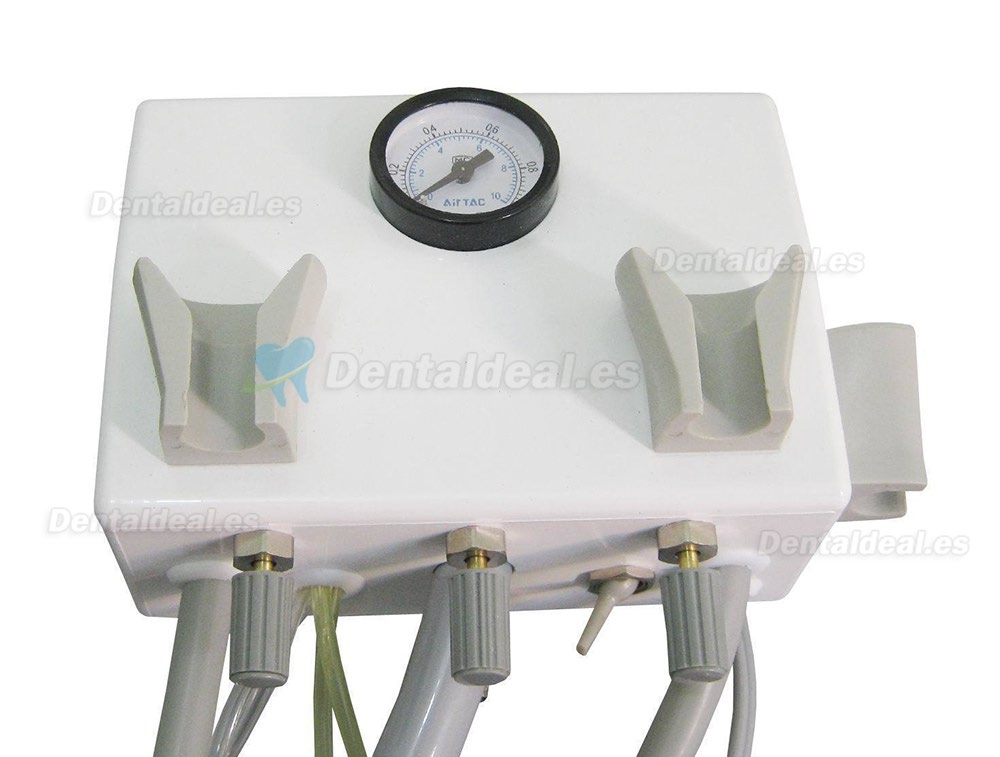 Nuevo Unidad de Turbina Dental Portátil Trabajar con Compresor 4H/2H