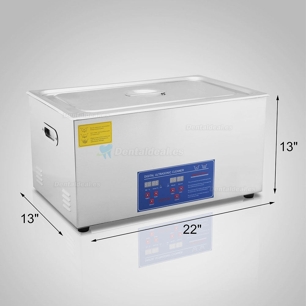 30L Máquina Limpiadora Ultrasónica de Acero Inoxidable JPS-100A