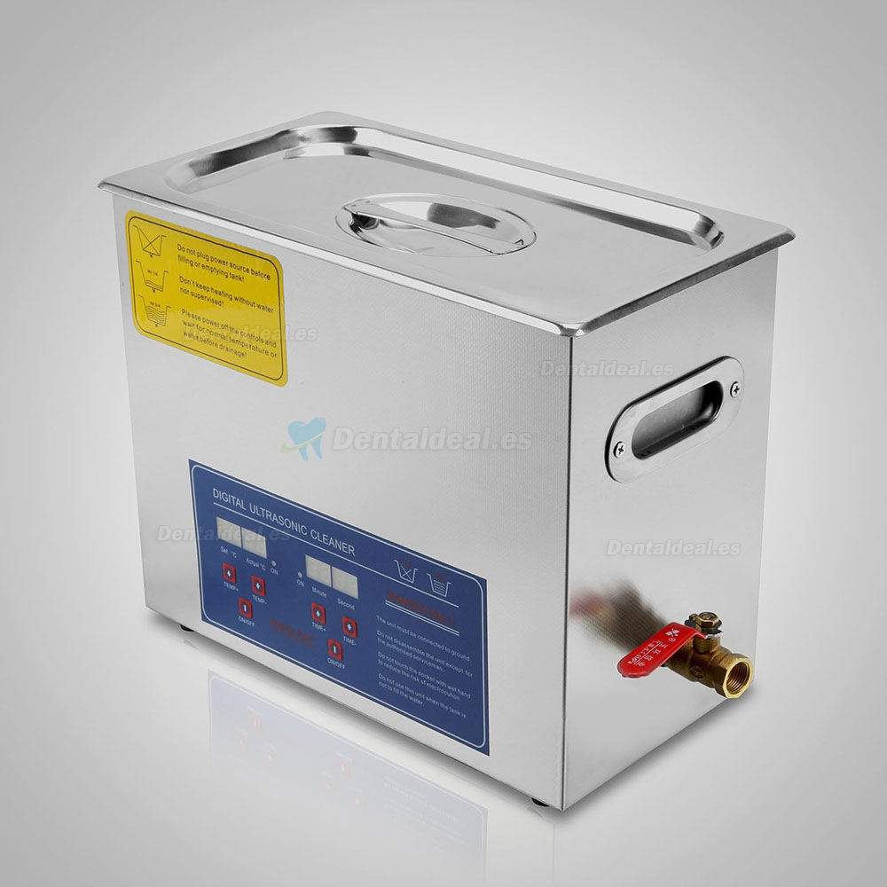 6L Máquina Limpiadora Ultrasónica de Acero Inoxidable JPS-30A