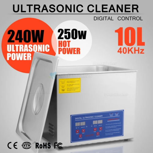 10L Máquina Limpiadora Ultrasónica de Acero Inoxidable JPS-40A