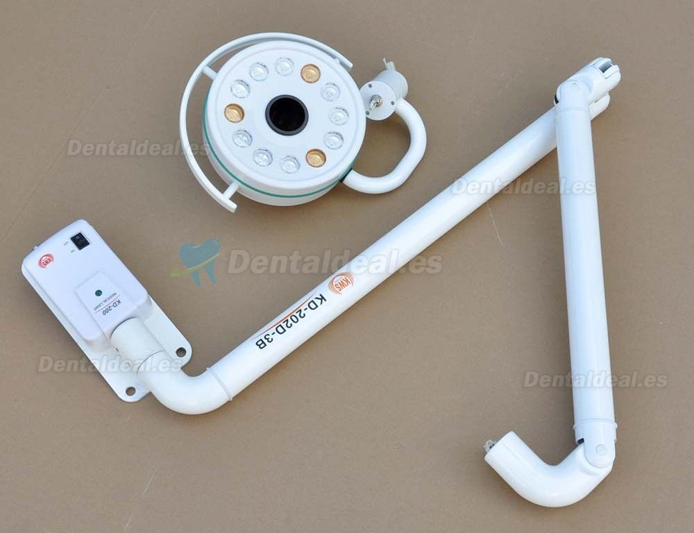 KWS 36W Lámpara quirúrgica dental LED de pared Lámpara sin sombra KD-202D-3B