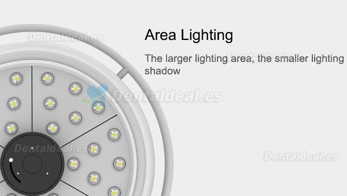 KWS KD-2036D-1 108W Lámpara cialitica dental de pared lámpara quirúrgica sin sombras Luz para examen médico