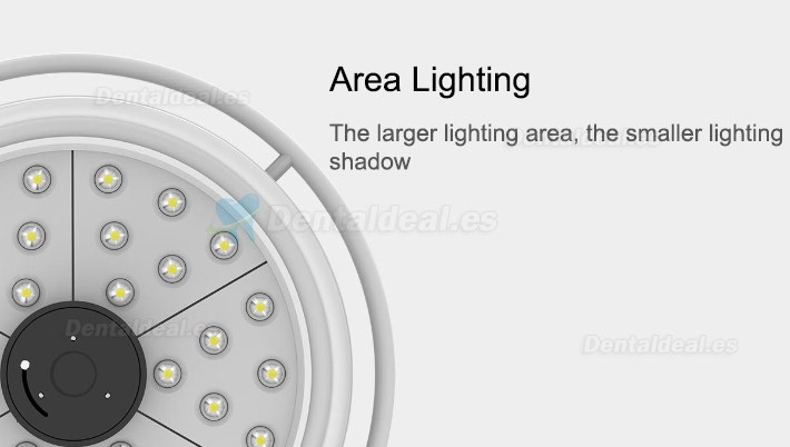 KWS KD-2036D-3 108W LED Portable Shadowless Lamp Surgical Medical Exam Light