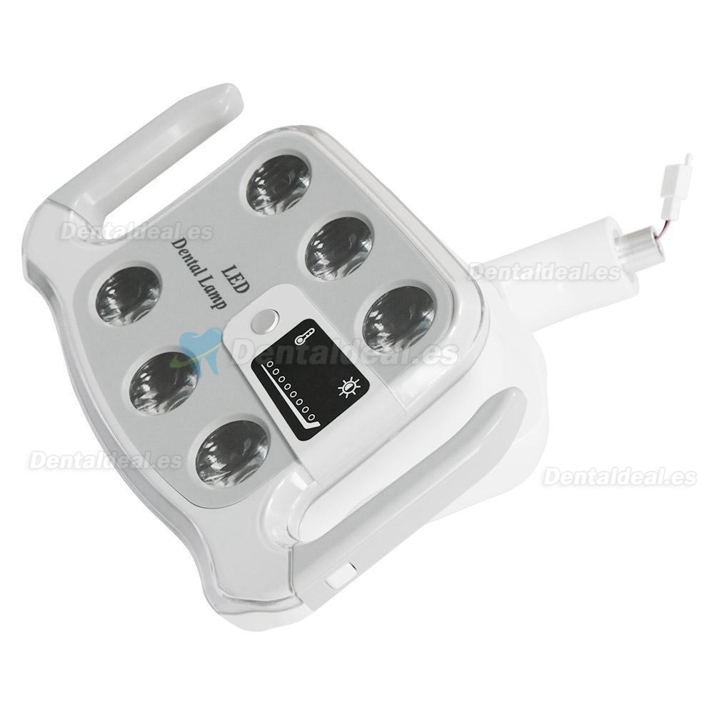 9W Lámpara cialítica LED para unidad dental lámpara LED oral sin sombras temperatura de color ajustable