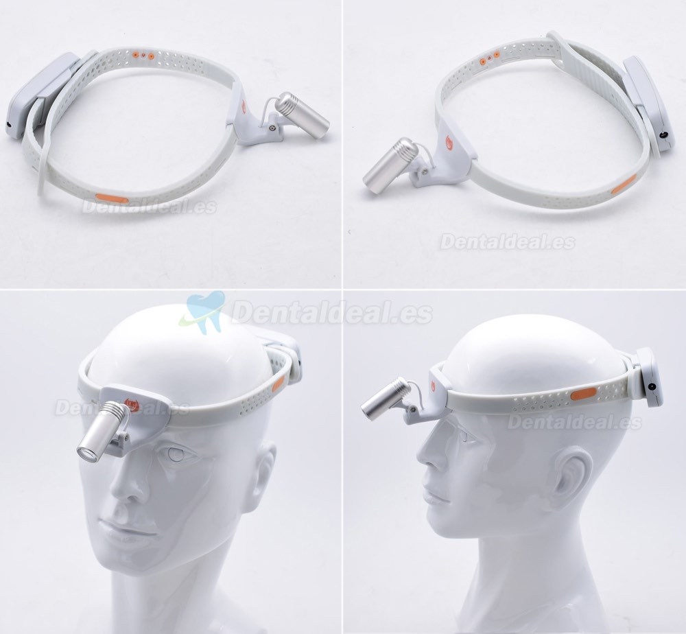 KWS KD-203AY-8 High CRI LED Prtable Dental Surgical Head Lamp Headlight