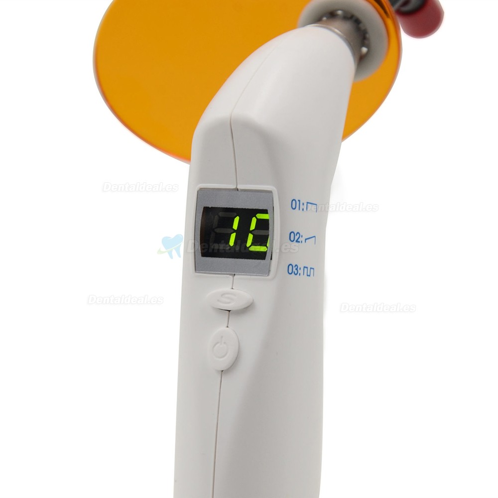 5 colores Dental LED Luz de fotourado inalámbrico inalámbrico 1500mw para el dentista 5 colores Dental LED Luz de fotourado inalámbrico inalámbrico 1500mw para el dentista
