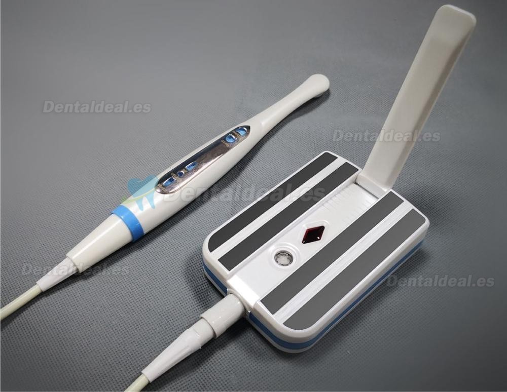 Cámara Intraoral 1/4" CMOS 1080P MD4000 VGA & HDMI 8 Piezas LED Azul + 4 Piezas LED Blanco