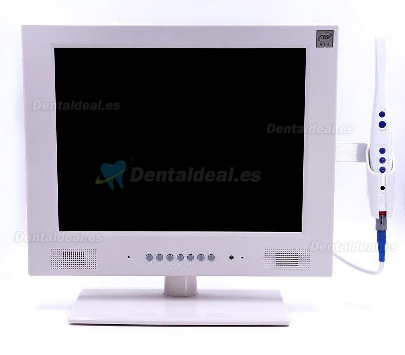 Detector de Cámara Intraoral WIFI CCD Dental M-958A con Monitor LCD de 15 Pulgadas