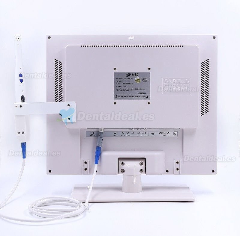 Detector de Cámara Intraoral WIFI CCD Dental M-958A con Monitor LCD de 15 Pulgadas