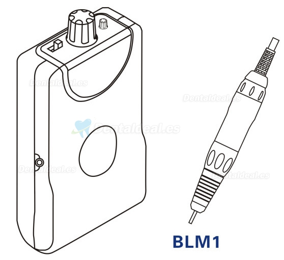 Maisilao® Nuevo Portable Micromotor Dental sin Escobillas M1 30,000rpm