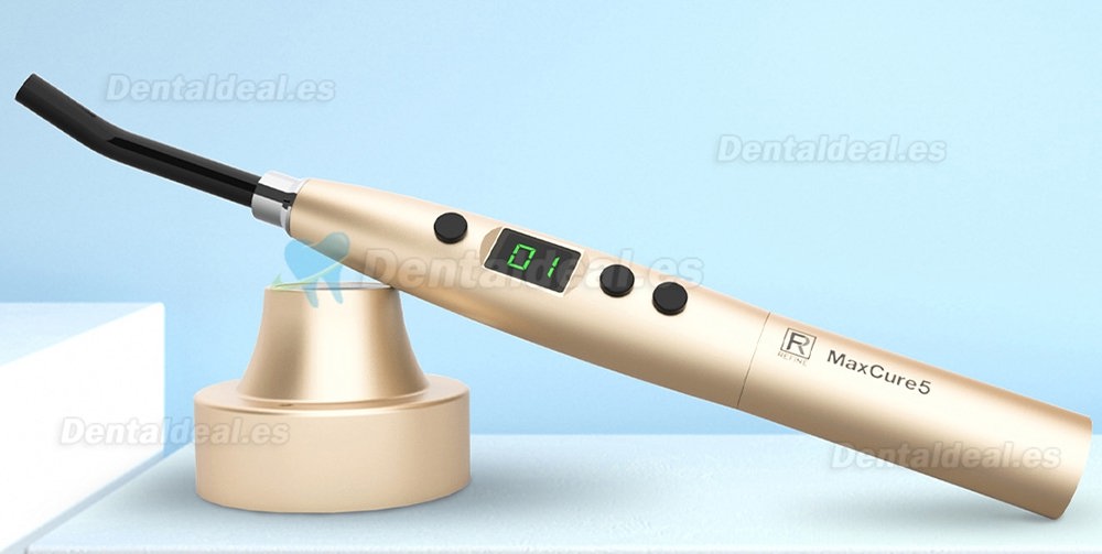 Refine MaxCure5 Dental Wireless LED Curing Light 1800mw