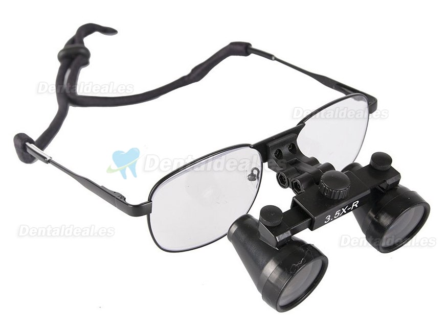 Gafas de lupa médica quirúrgica para marco de metal ENT/Vet (3.5 unidades)