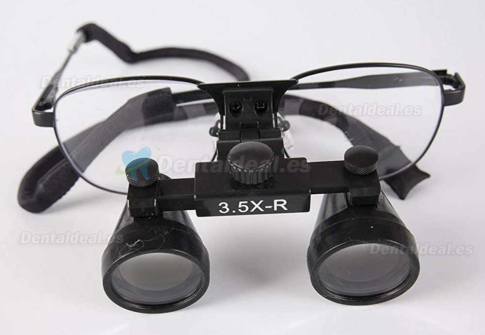 Gafas de lupa médica quirúrgica para marco de metal ENT/Vet (3.5 unidades)