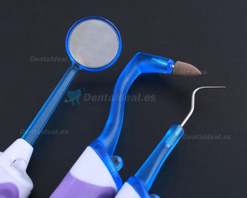 3Pcs/kit Dientes cuidado oral higiene herramientas juego de limpieza dental Led